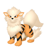 Shiny Arcanine in Legends of Arceus